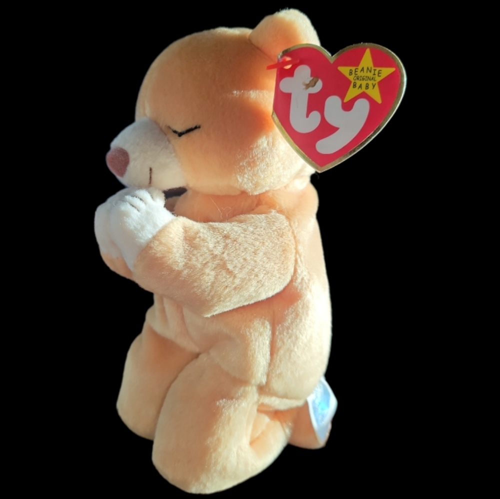 Vtg 1998 Ty Hope Praying Teddy Bear